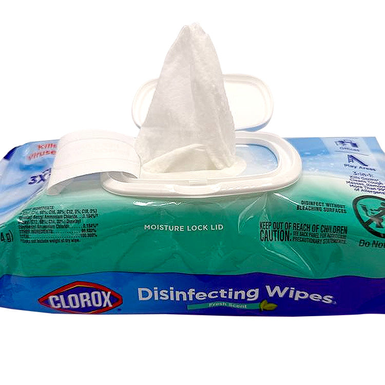 75ct Clorox Disinfecting Wipes Fresh Scent Pop-up