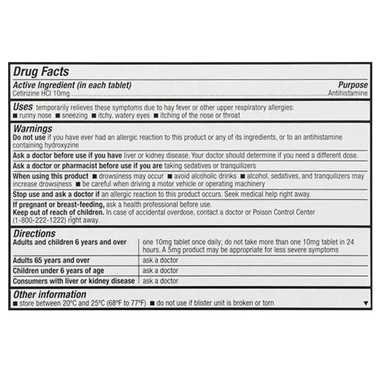 A2Z Indoor-Outdoor Allergy Relief (10 Tablets)