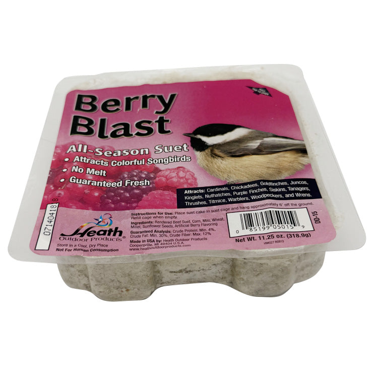 Heath Suet Berry Blast Bird Food (11.25 oz.)
