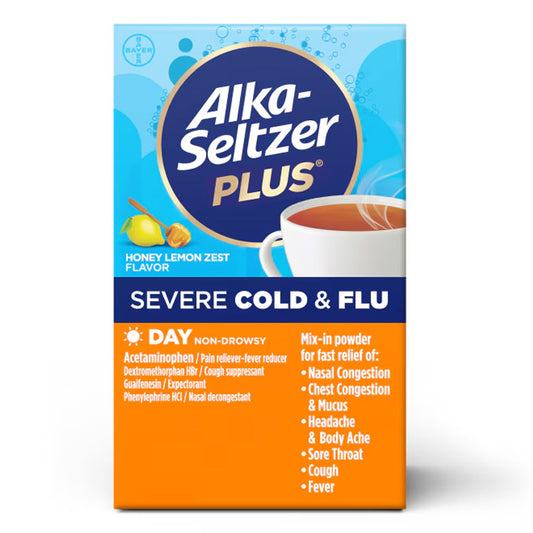 24ct Alka-Seltzer Plus Severe Cold & Flu Day
