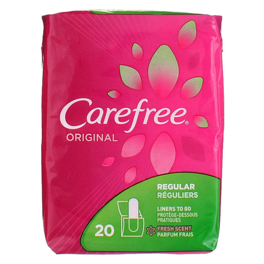20ct Carefree Original Panty Liner