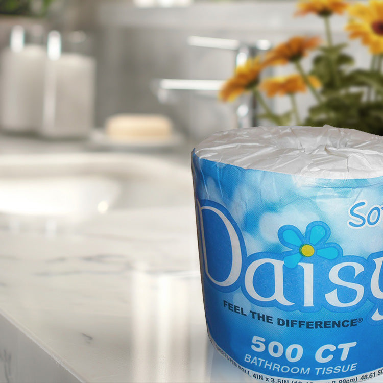 Daisy Single Roll 2 Ply Toilet Paper (500 sheet)