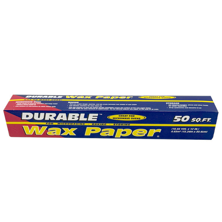 Durable Wax Paper - 12 x 50 ft.