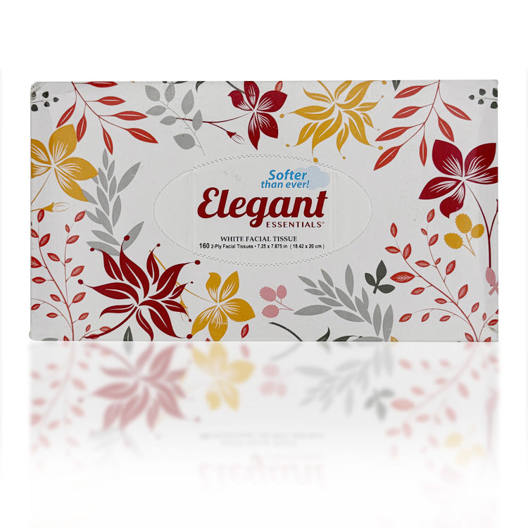 2 ply Elegant Facial Tissue (160 count)