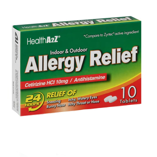 A2Z Indoor-Outdoor Allergy Relief (10 Tablets)