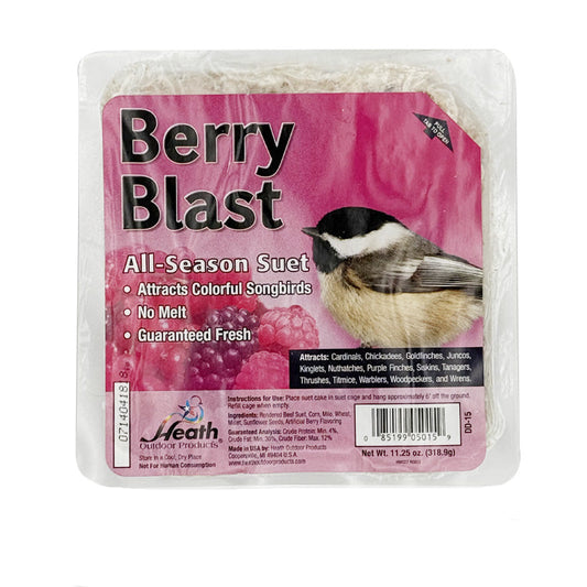 Heath Suet Berry Blast Bird Food (11.25 oz.)