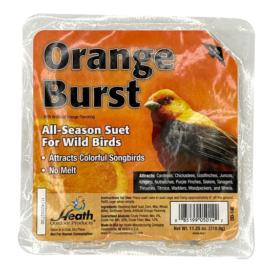 Heath Suet Orange Burst - 11.25 Ounce
