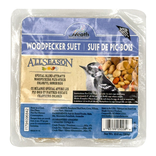 Heath Suet Woodpecker Blend - 11.25 Ounce