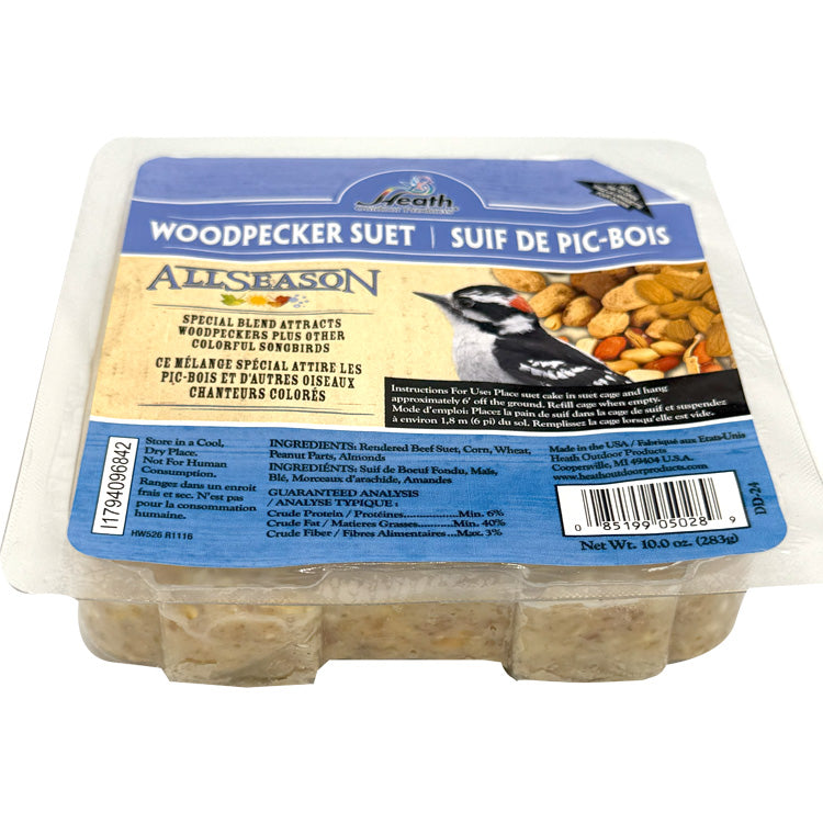 Heath Suet Woodpecker Blend - 11.25 Ounce