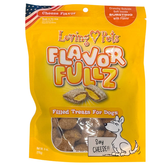 Loving Pet FlavorFullz Dog Treats - Cheese Flavored
