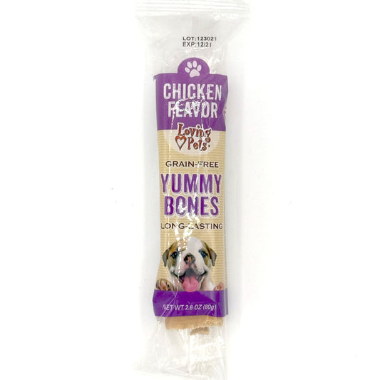 Yummy Bone - Chicken Flavor - 2.8 oz