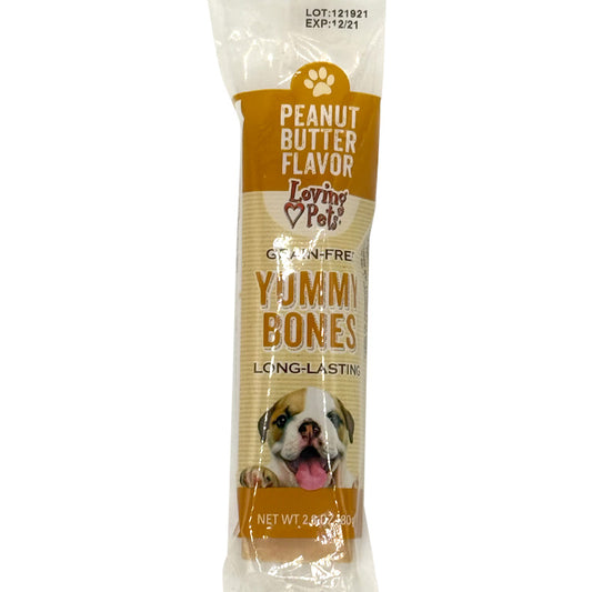 Yummy Bone - Peanut Butter Flavor - 2.8 oz