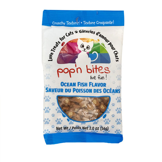 Pop'N Bites Fish Flavor Cat Treats (2 oz)