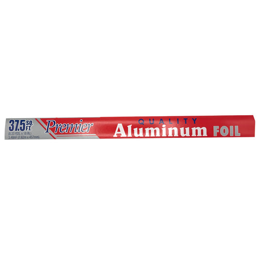 Premier Heavy Duty Aluminum Foil - 18" x 37.5 sq. ft.